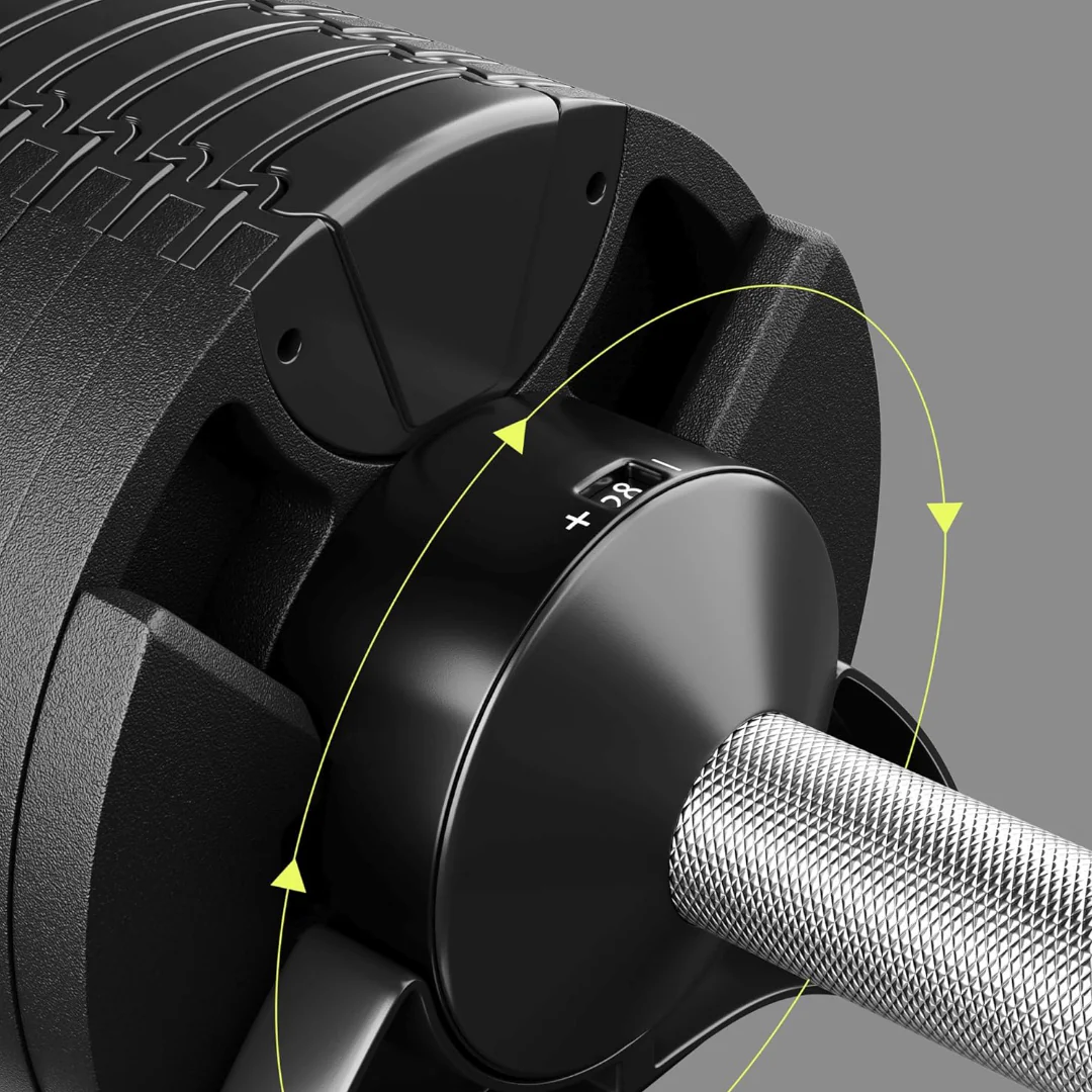 GymSets Round Adjustable Dumbbell (2.5-50kg) - Image 17