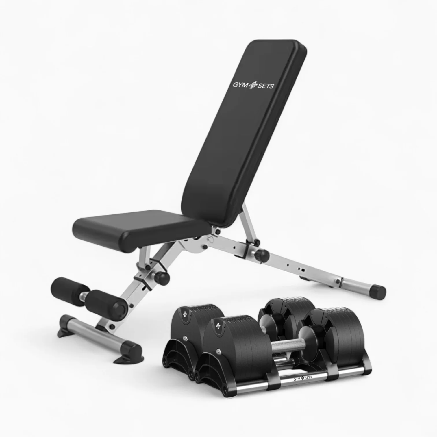 GymSets Round Adjustable Dumbbell (2.5-50kg) - Image 171