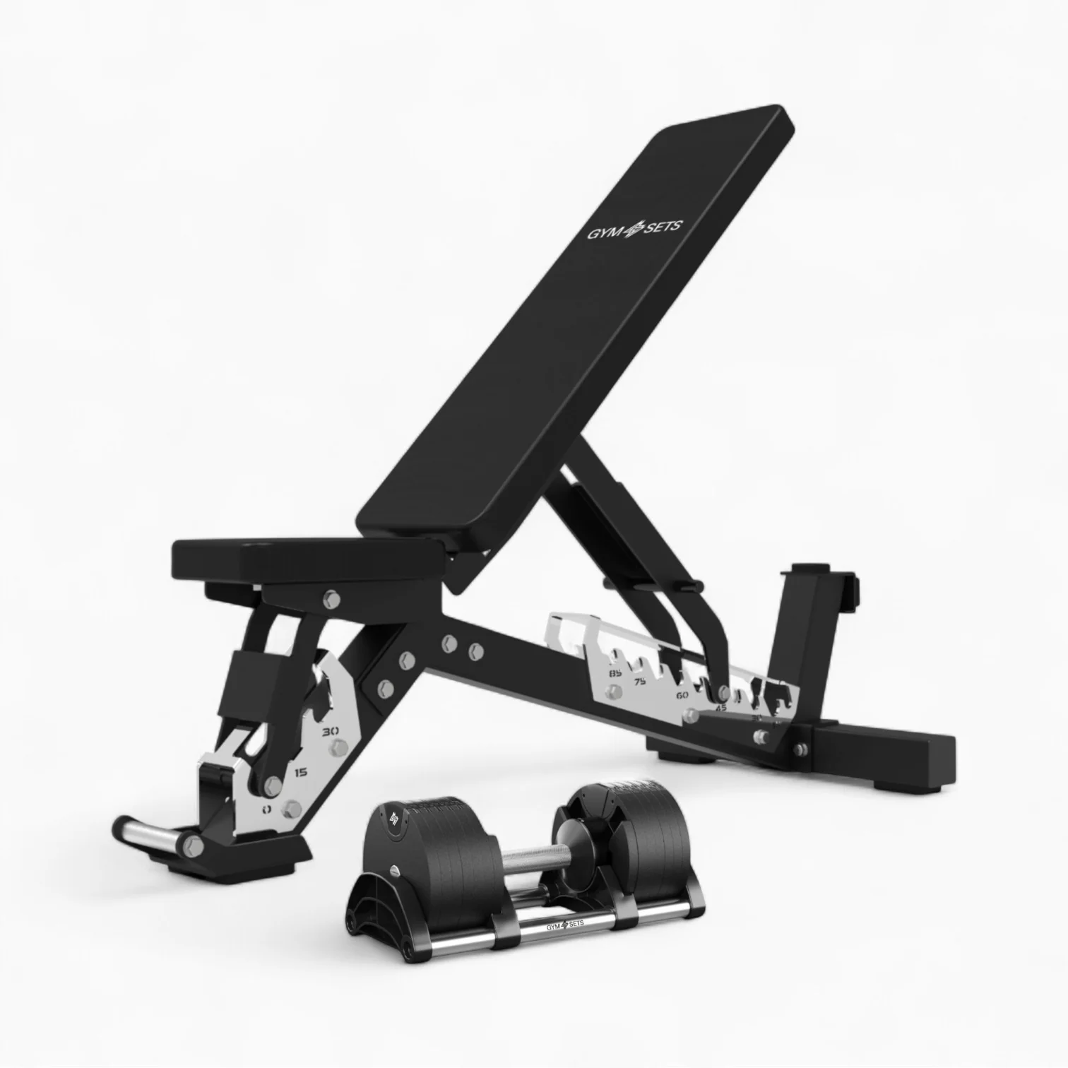 GymSets Round Adjustable Dumbbell (2.5-50kg) - Image 238