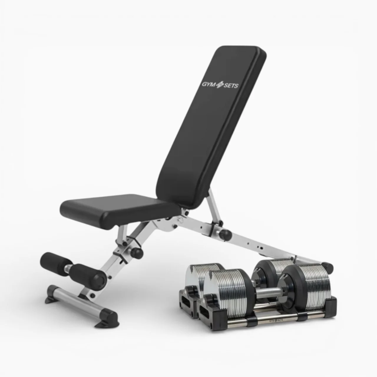 GymSets Round Adjustable Dumbbell (2.5-50kg) - Image 248