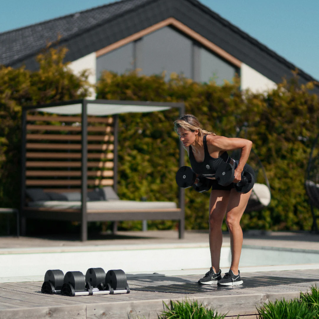 GymSets Round Adjustable Dumbbell (2.5-50kg) - Image 5