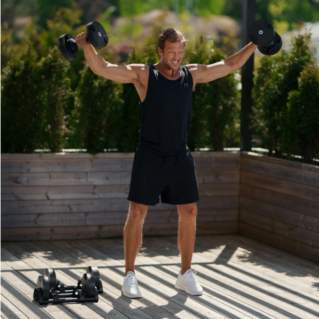 GymSets Round Adjustable Dumbbell (2.5-50kg) - Image 7