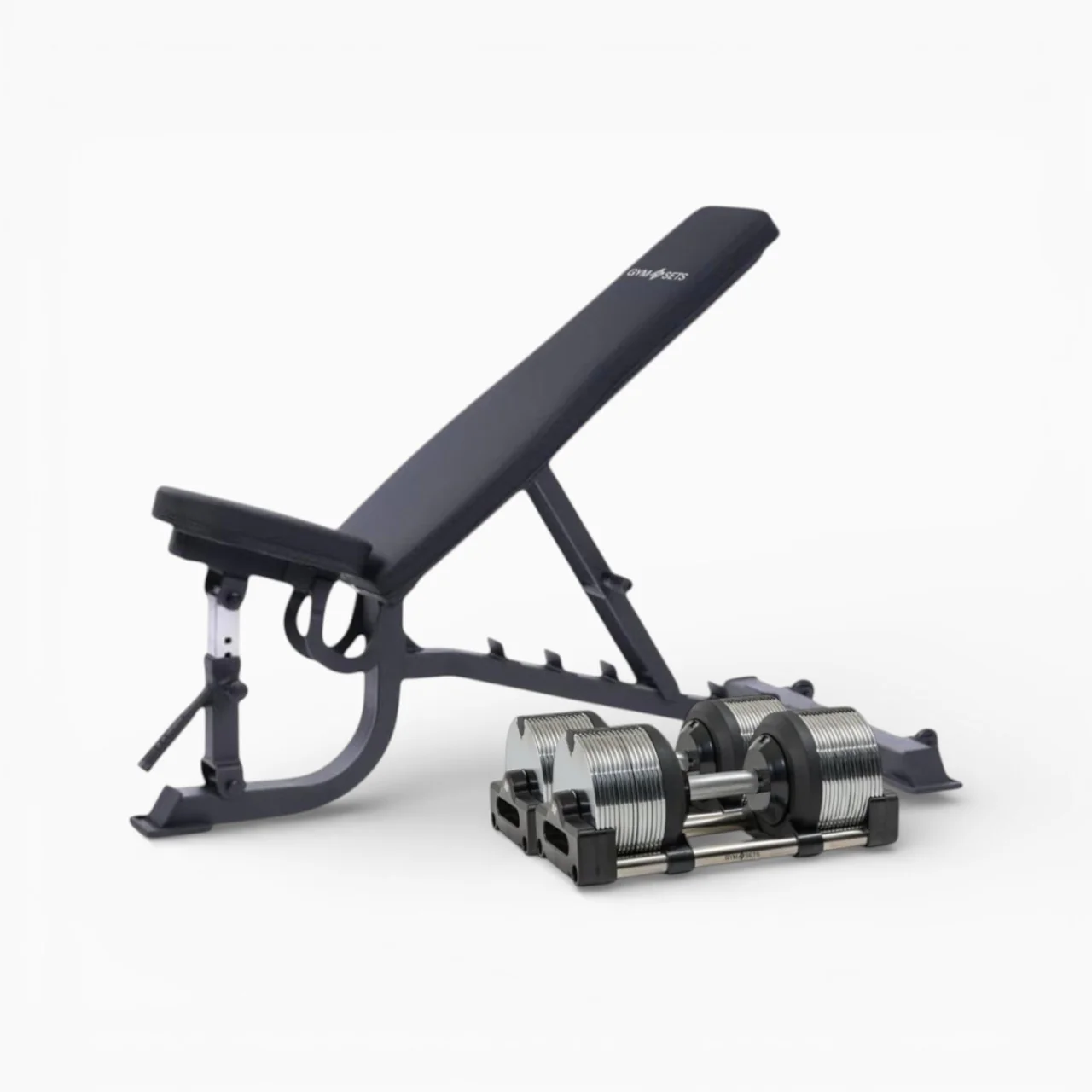 GymSets Round Adjustable Dumbbell (2.5-50kg) - Image 84