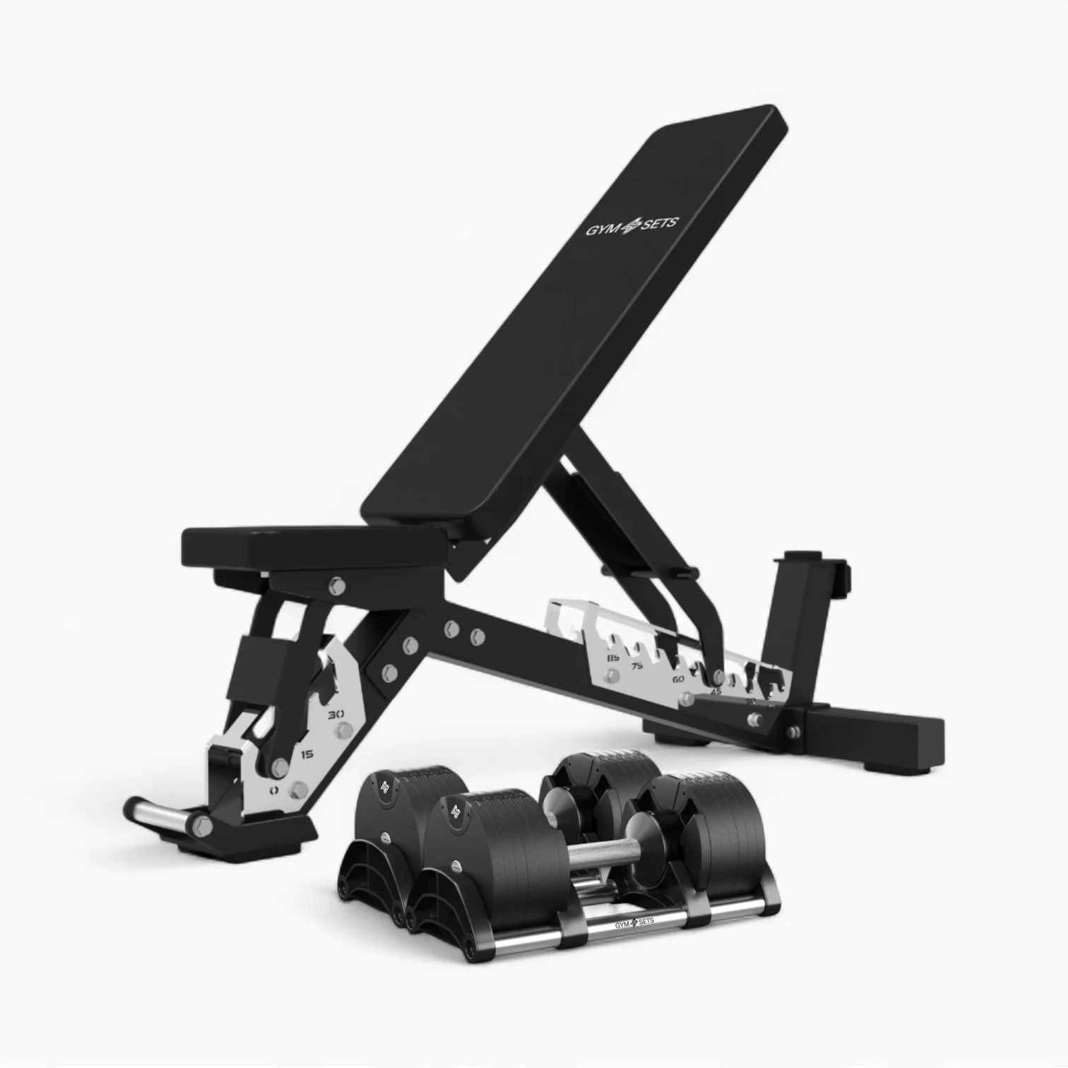GymSets Round Adjustable Dumbbell (2.5-50kg) - Image 93