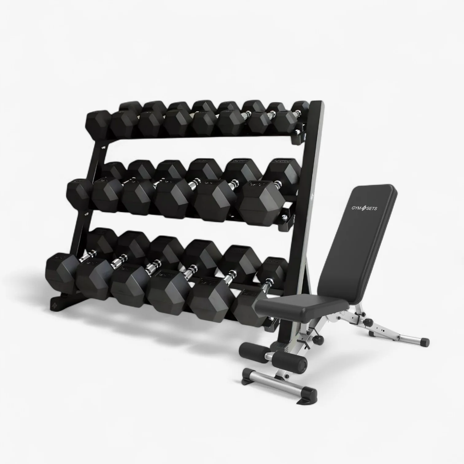 3 Tier Dumbbell Storage Rack - Image 7