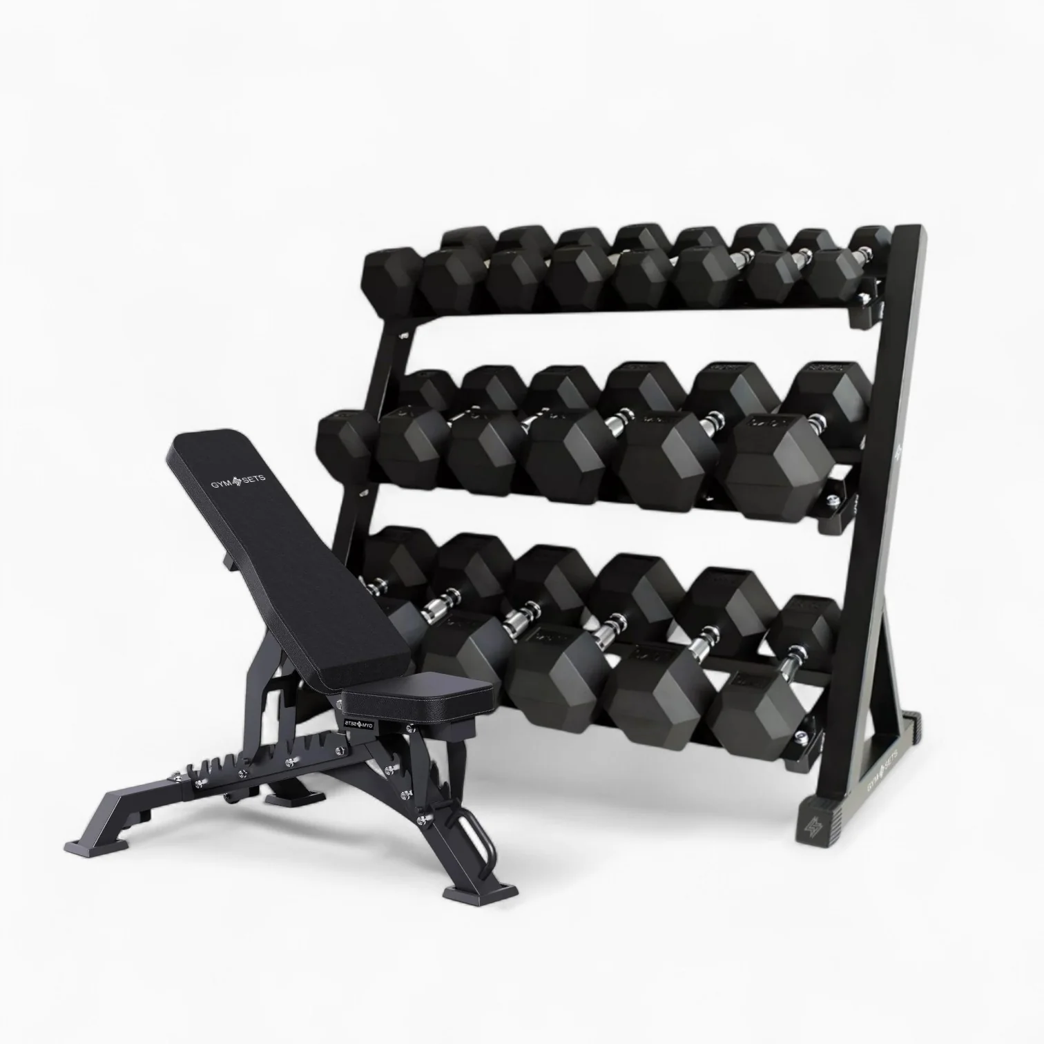 3 Tier Dumbbell Storage Rack - Image 9