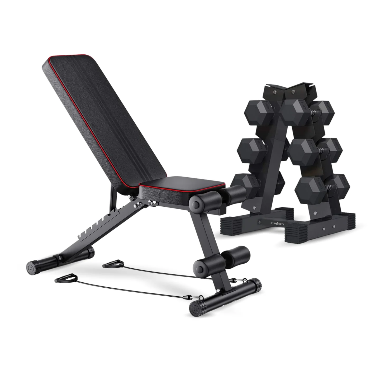 3 Tier Hex Dumbbell Tree Rack - Image 11
