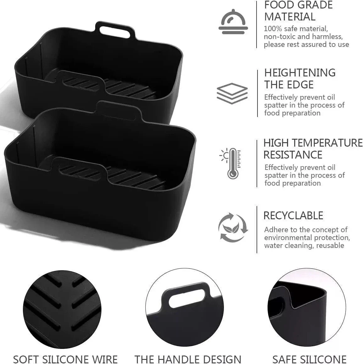 Silicone Air Fryer Pot - Image 6