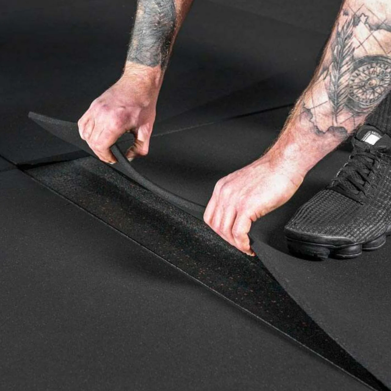 GymSets Commercial 1m x 1m Floor Mats (15-30mm/14-28kg) - Image 4