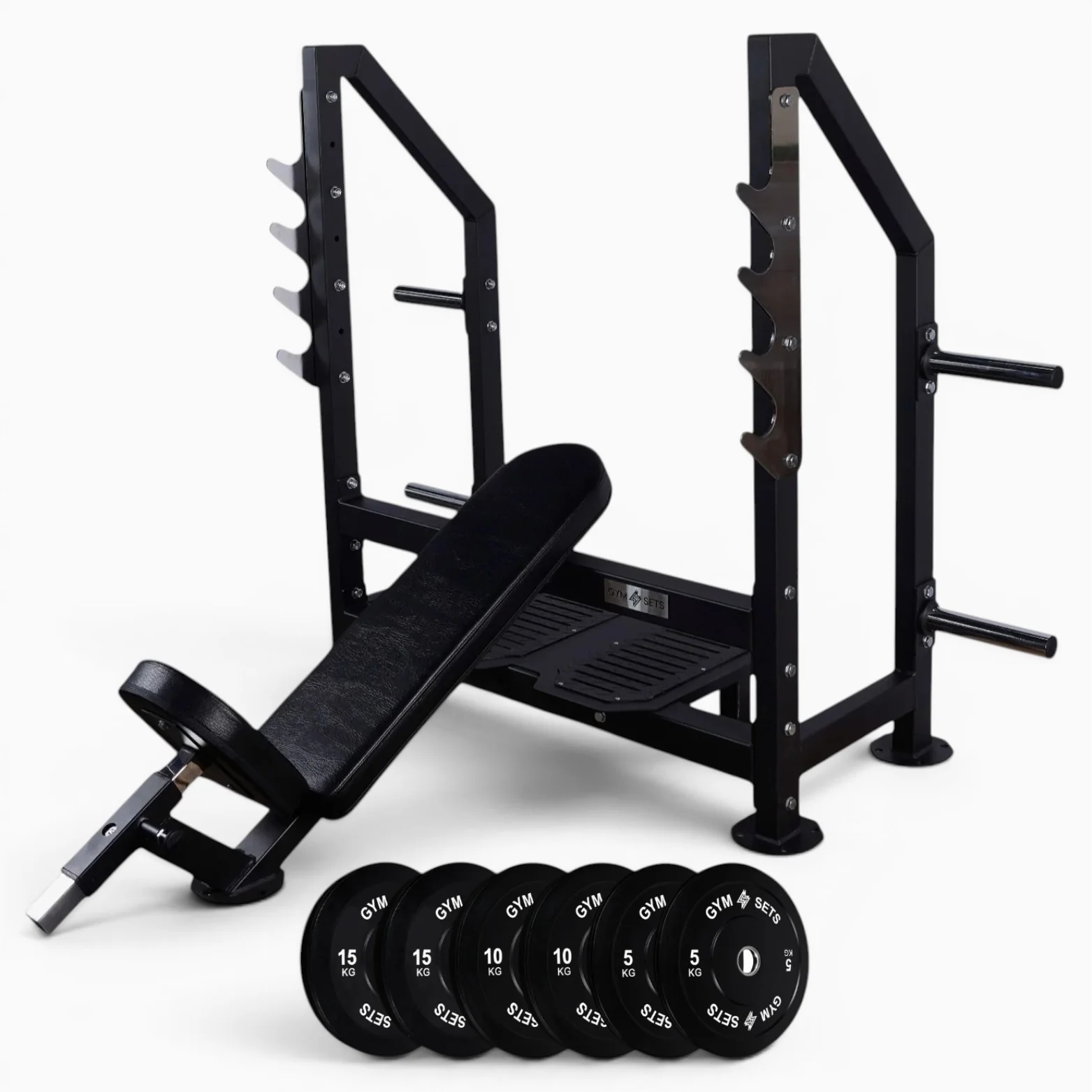 Commercial Flat Weight Bench Press - Image 13