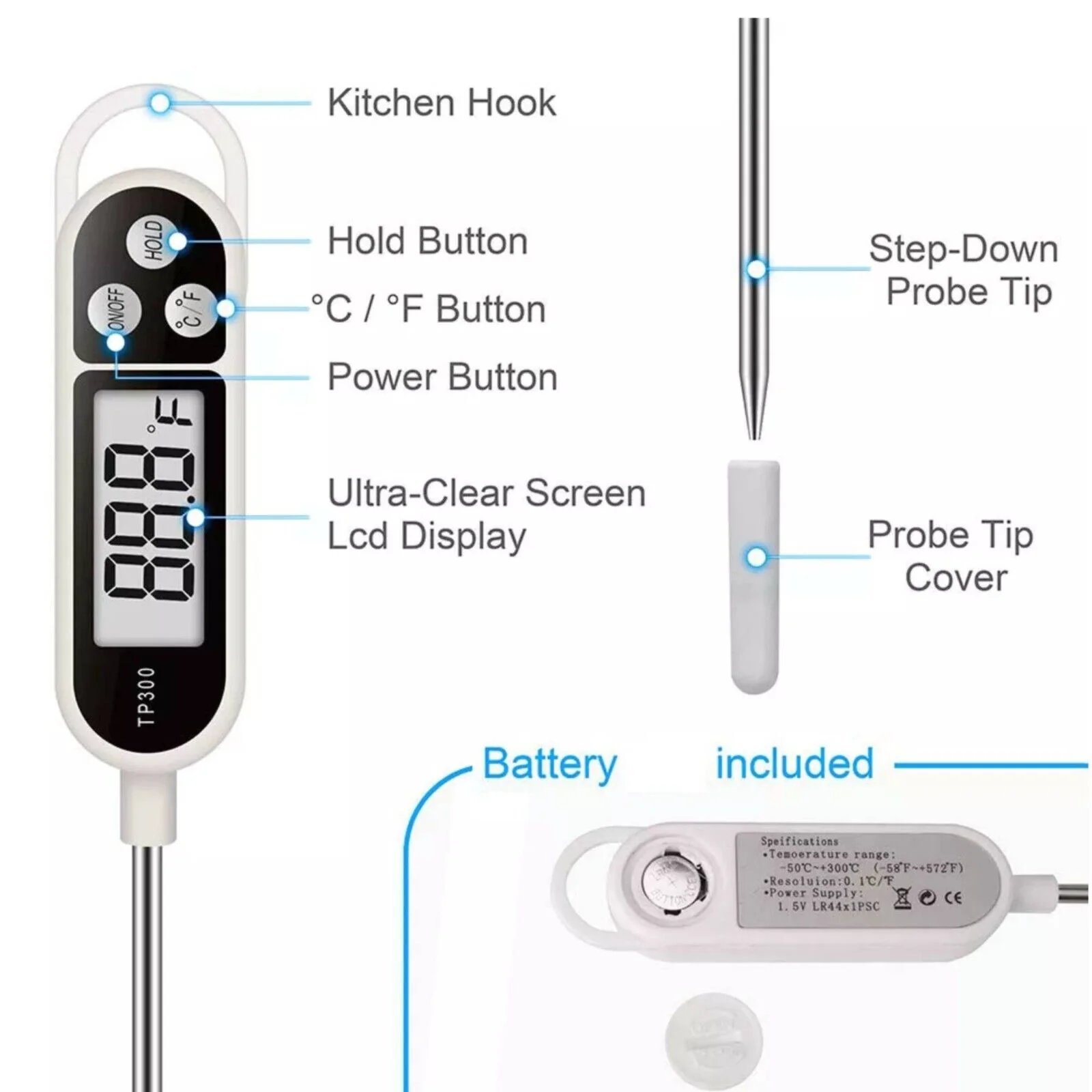 Digital Food Thermometer - Image 3