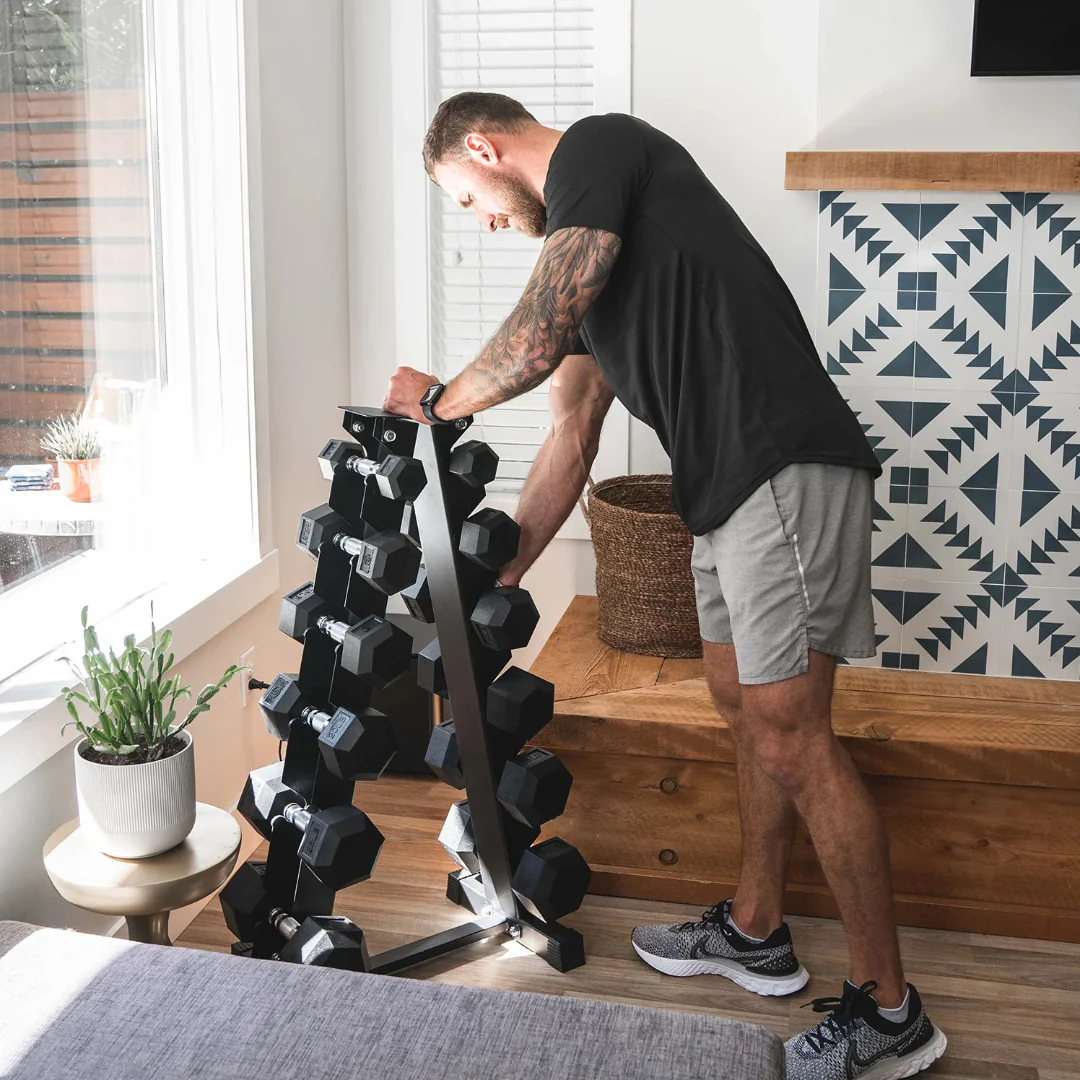 5 & 6 Tier Hex Dumbbell Tree Rack - Image 3