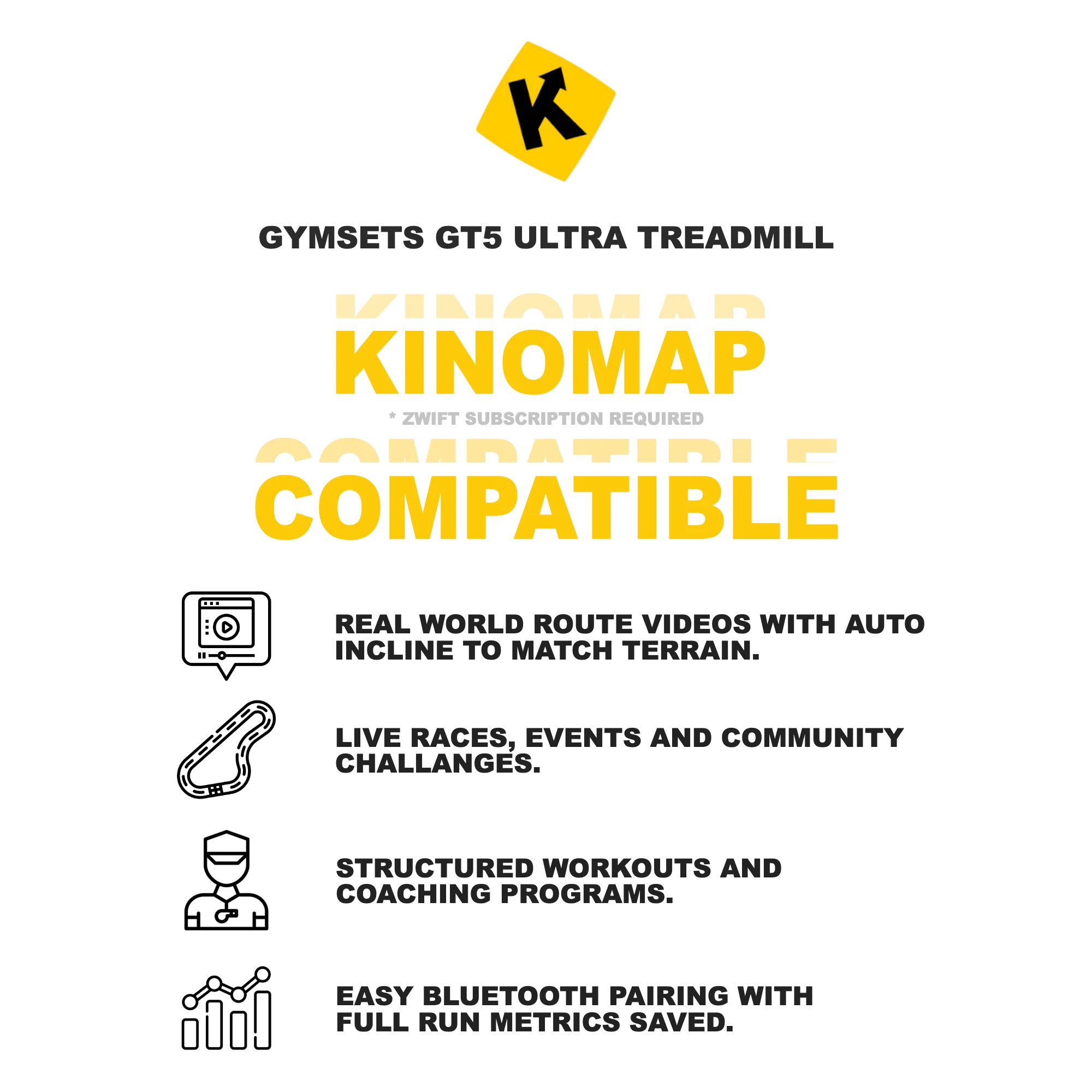 GymSets GT5 Ultra Treadmill - Image 11