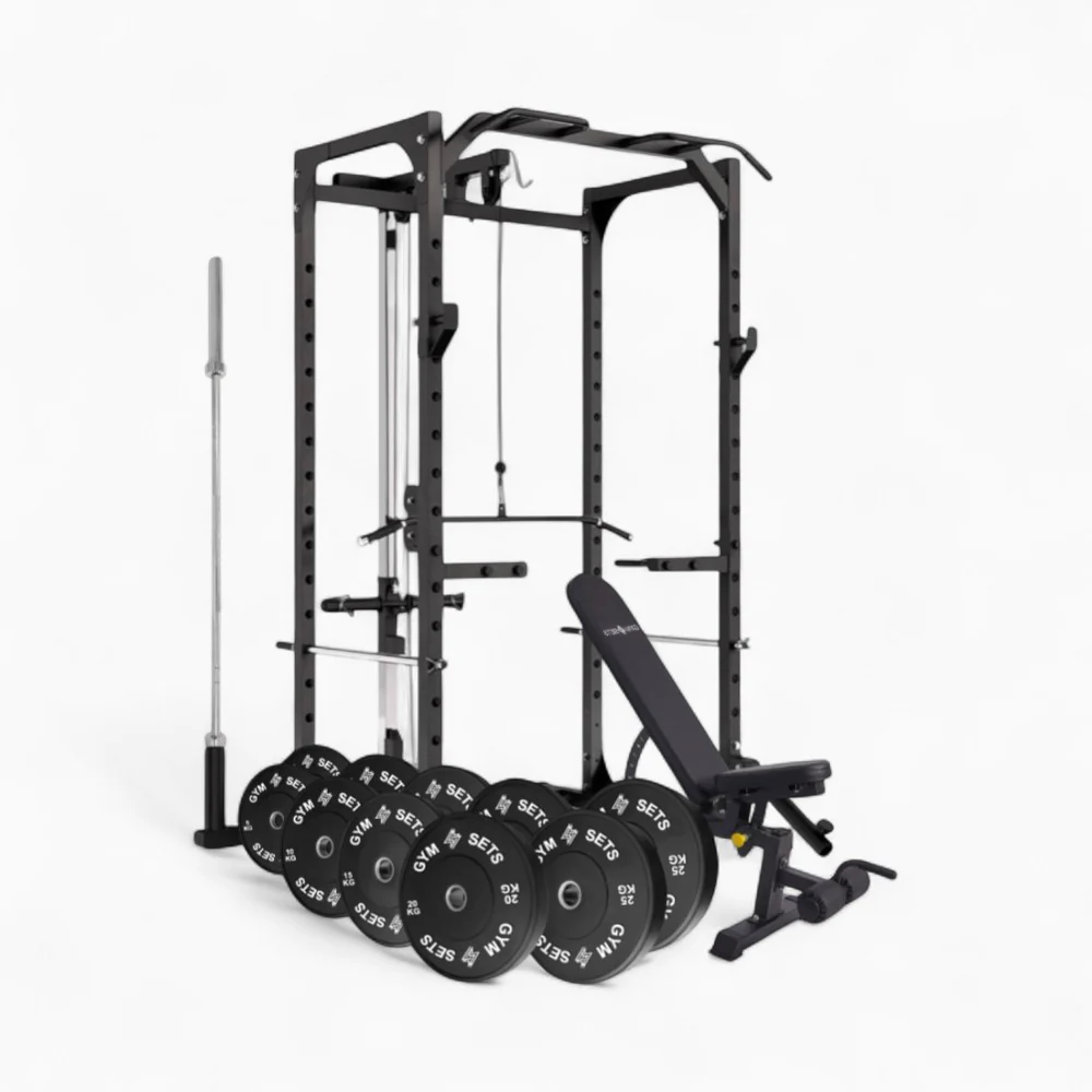 GymSets P100 Power Cage with Cable Machine - Image 39