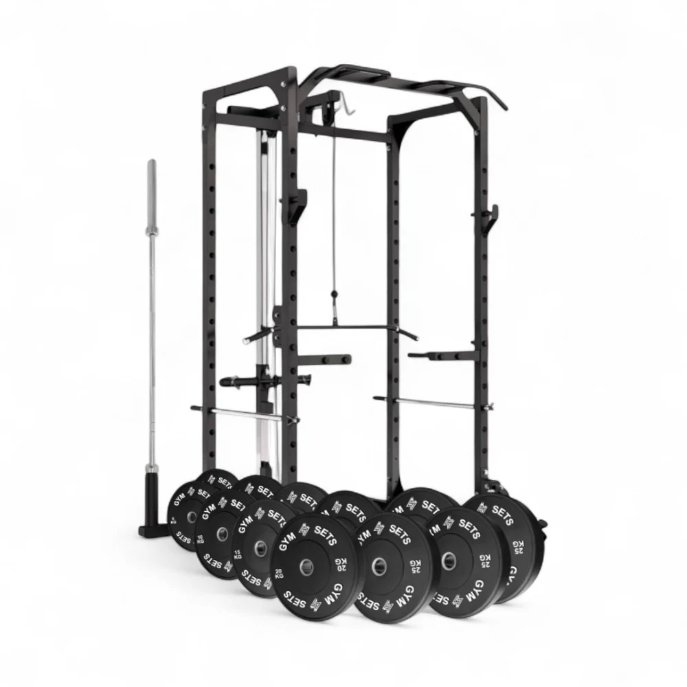 GymSets P100 Power Cage with Cable Machine - Image 41