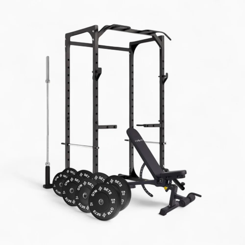 GymSets P100 Power Cage with Cable Machine - Image 64