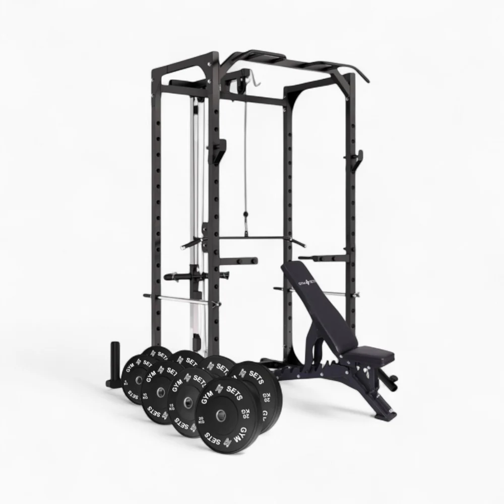 GymSets P100 Power Cage with Cable Machine - Image 9