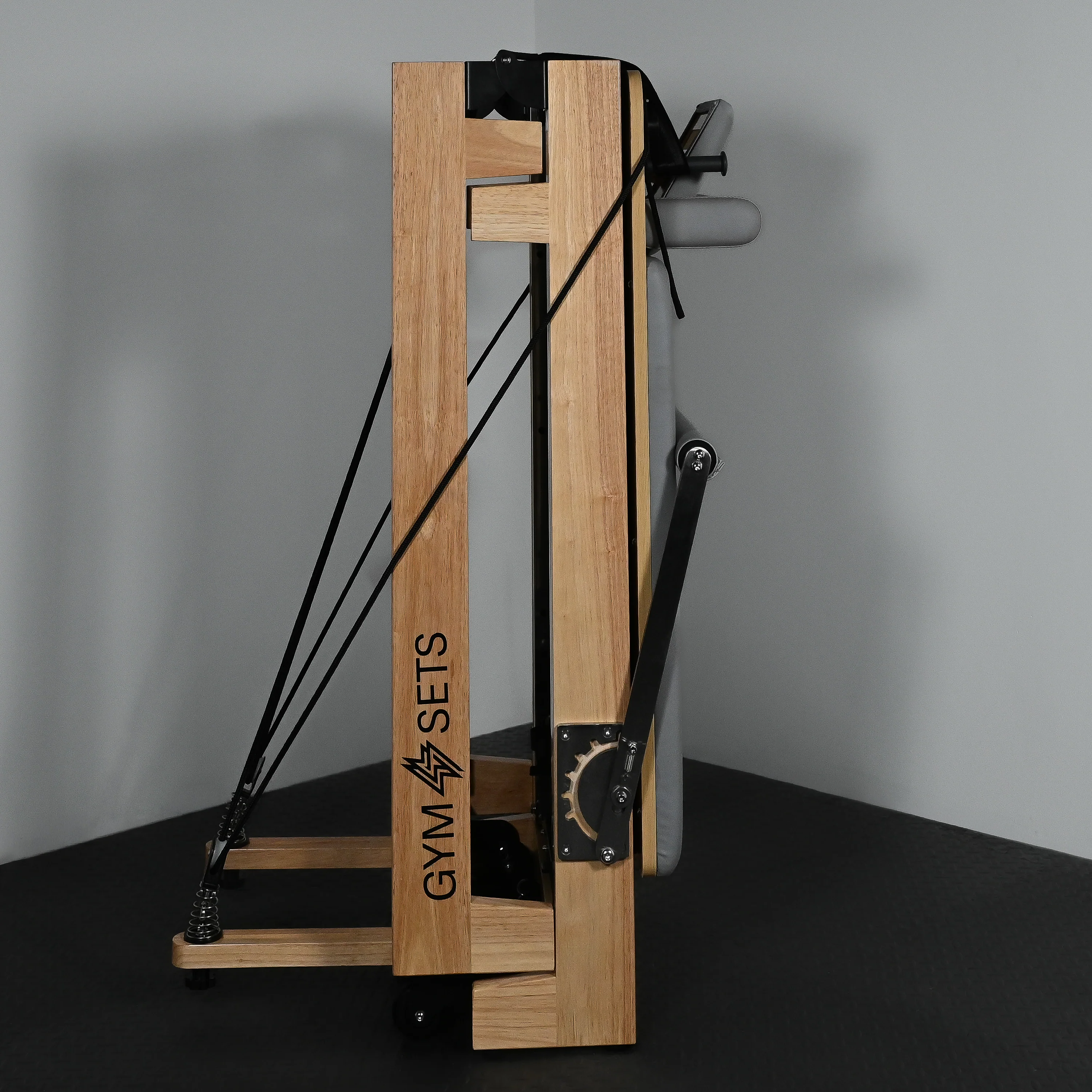 GymSets Oak Reformer Pilates Studio Machine - Image 13
