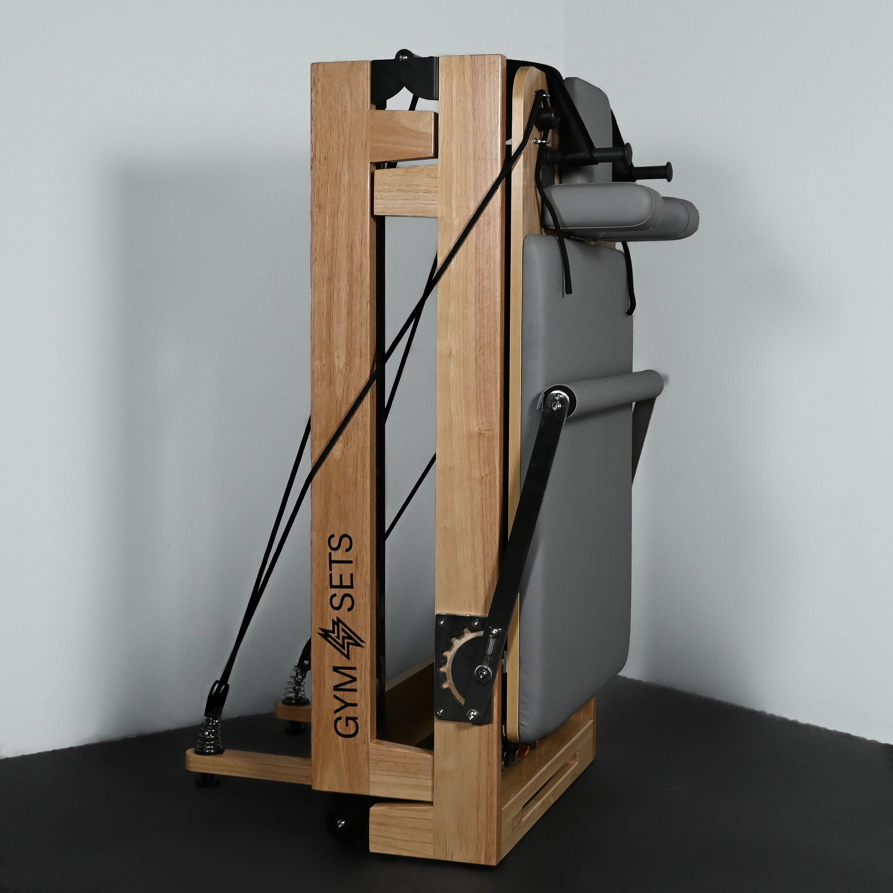 GymSets Oak Reformer Pilates Studio Machine - Image 23
