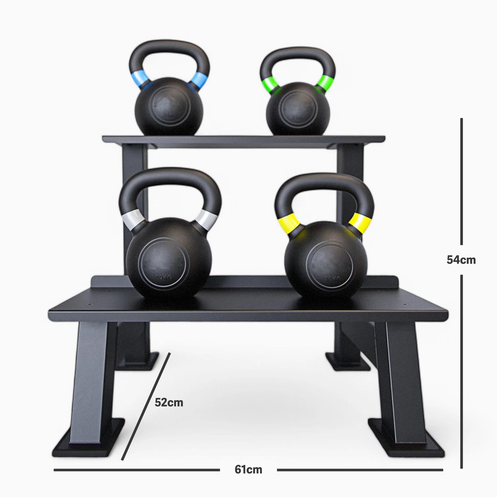 GymSets Commercial Half Kettlebell Rack - Image 5
