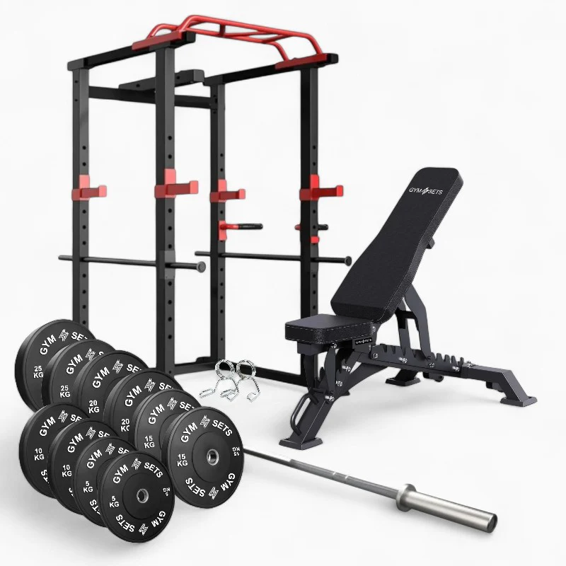GymSets Power Cage with Cable Pulley - Image 63