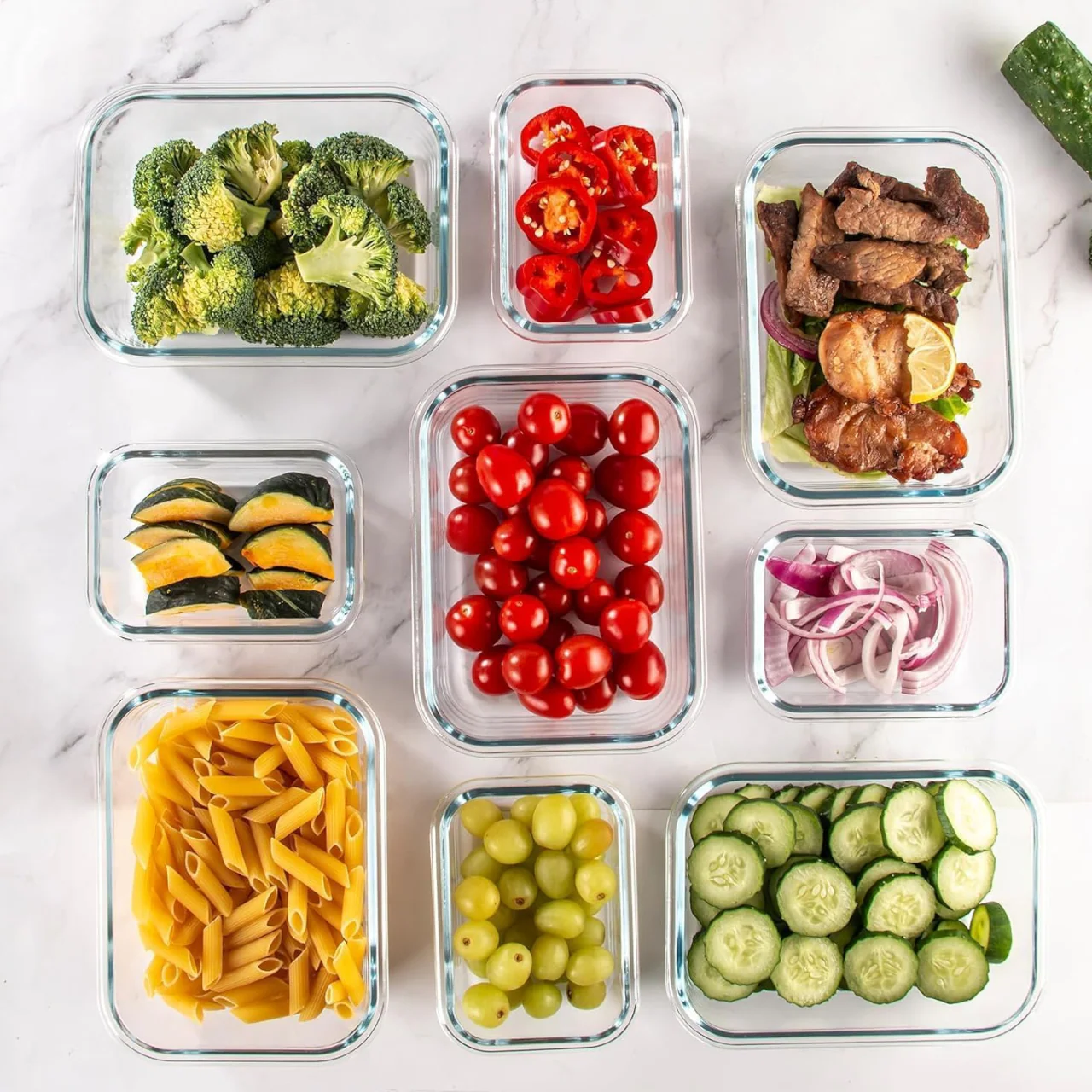 Glass Meal Prep Containers - Image 7