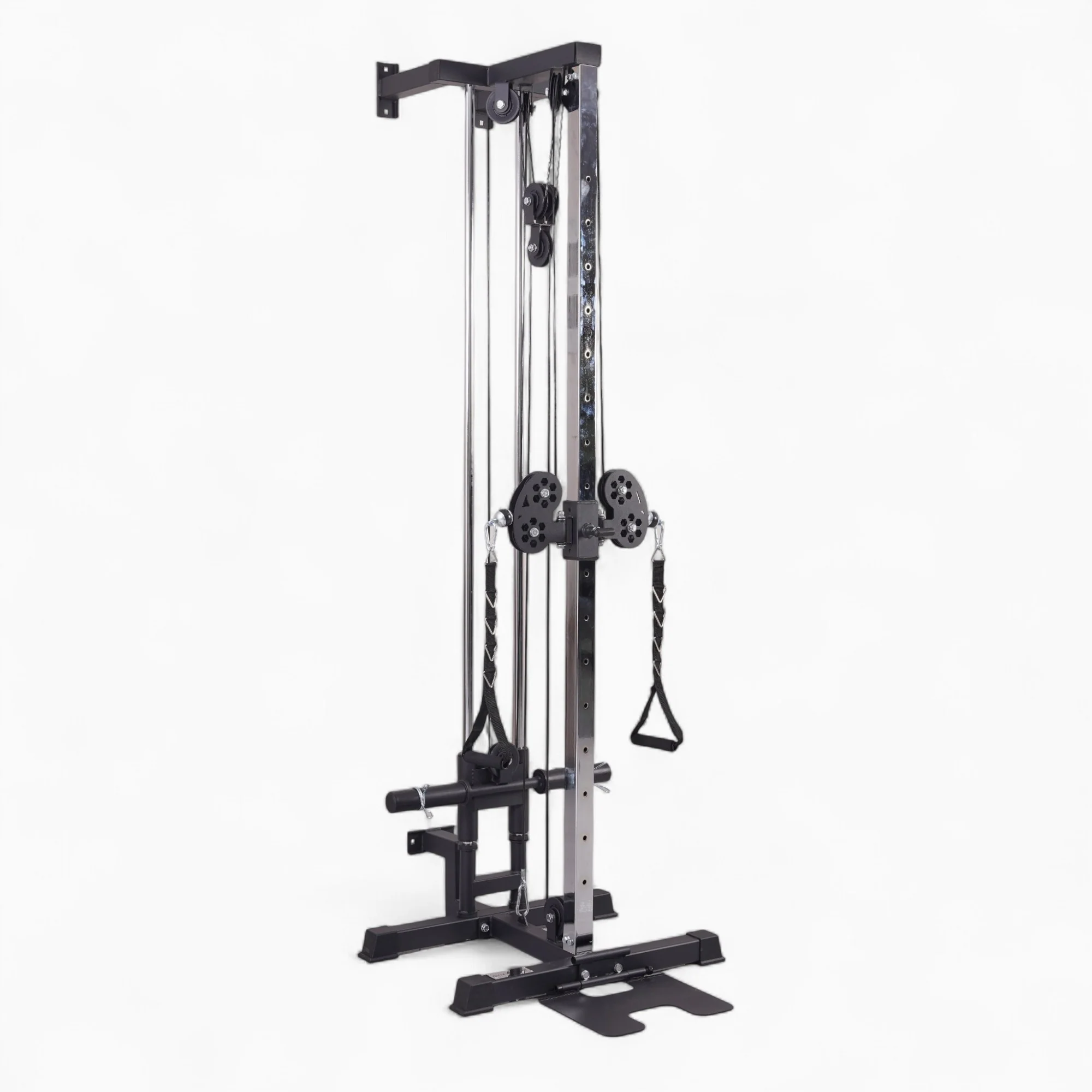 GymSets Semi Commercial Upgraded Wall Mounted Cable Pulley Machine - Image 8